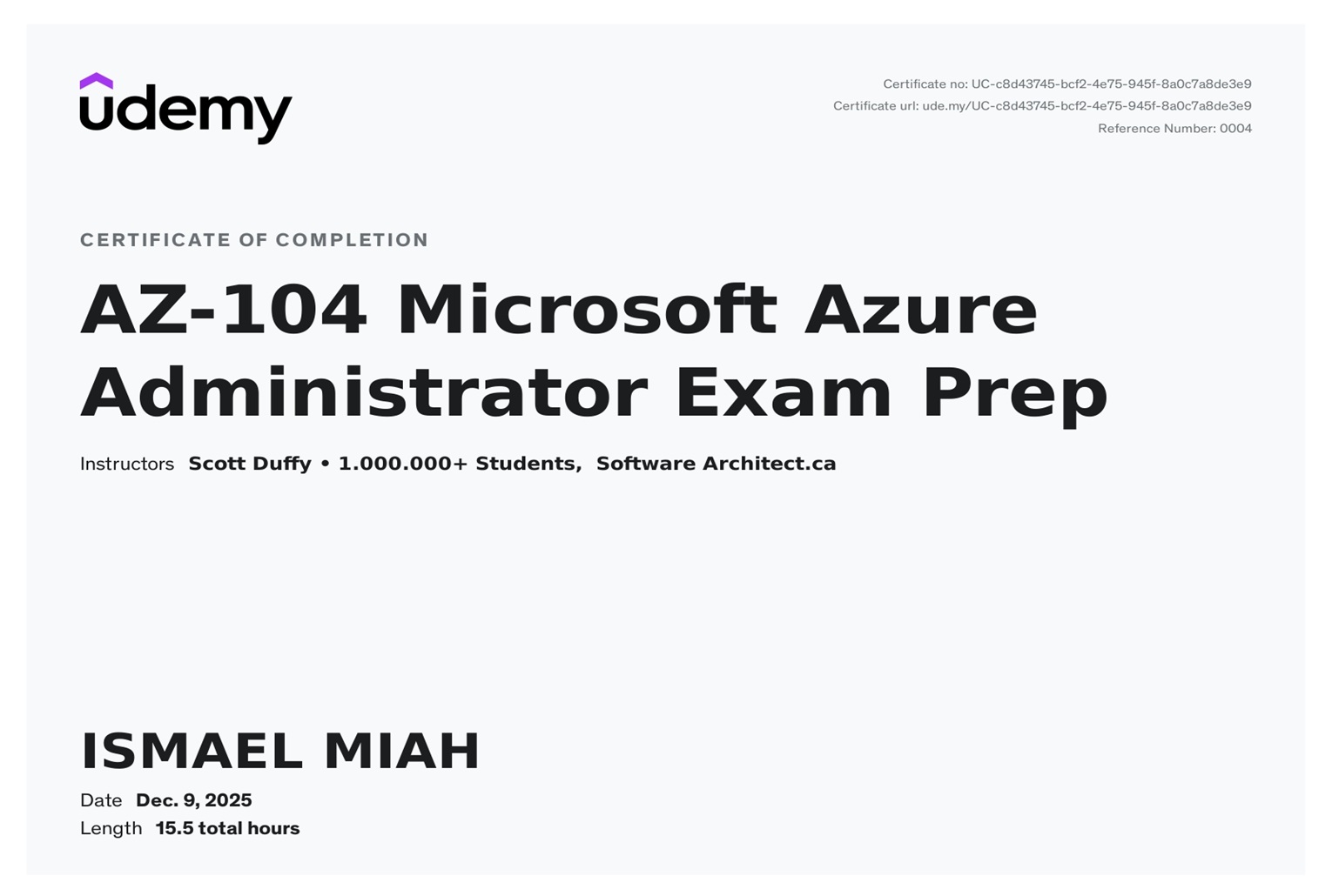 Microsoft Azure Administrator Exam Prep